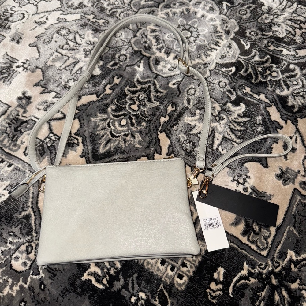 NWT Grey and Gold Poppi Purse - Picture 5 of 7